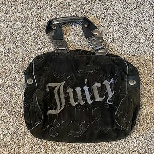 Vintage velour Juicy Couture bag!